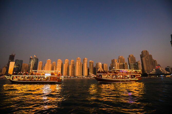 Dubai Marina Dhow Cruise Including Pick Up & DROP OFF SHARING - Transportation and Infant Seats