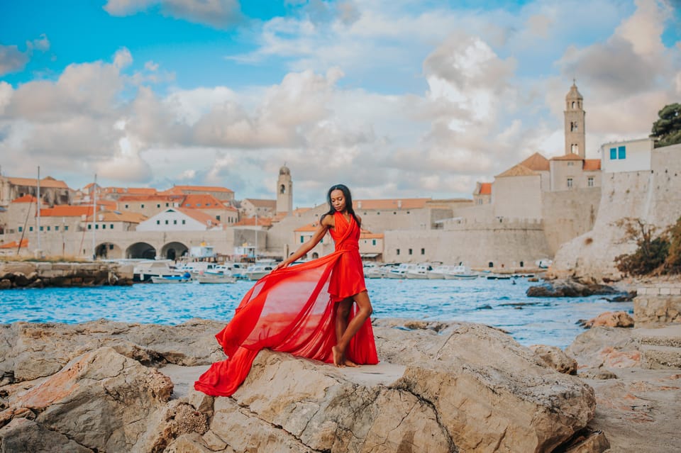 Dubrovnik: Private Flying-dress Photoshoot - Choosing the Perfect Dress