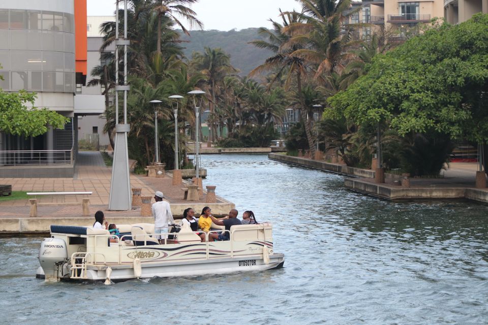 Durban Point Waterfront: Luxury Canal Boat Cruise - Booking and Cancellation Policies