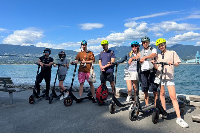 E-Scooter & EUC Guided Tour to the Secret Spots in Vancouver - Booking and Cancellation Policy