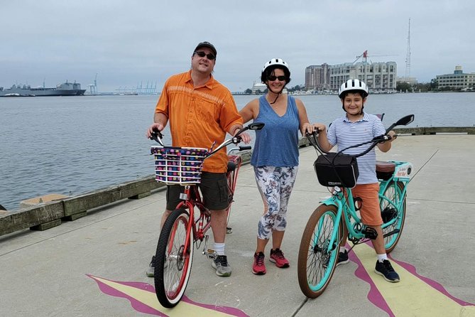 Electric Bike Rental Downtown Norfolk (Self Guided Tour) - Recommended Routes and Stops