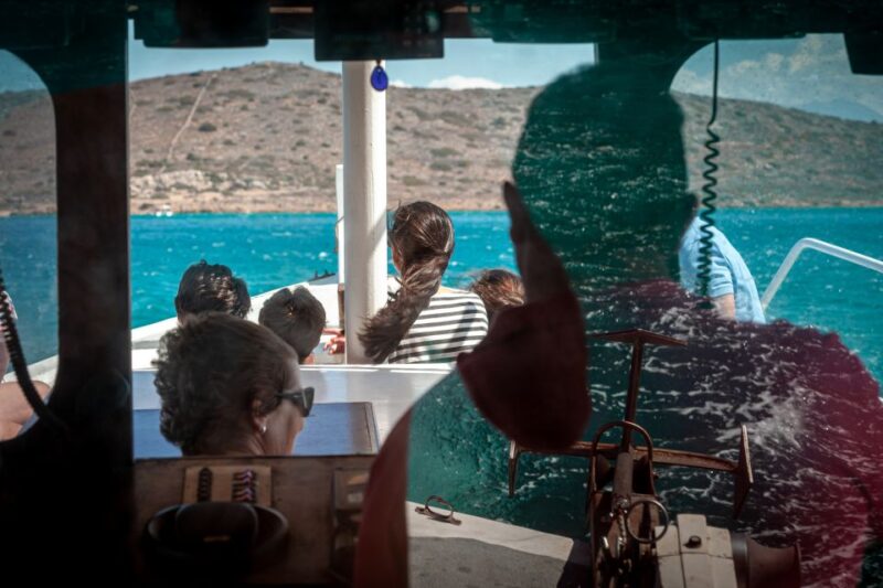 Elounda: Spinalonga Guided Boat Tour With BBQ and Swimming - Meeting Point