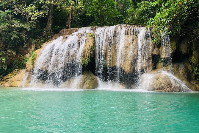 Erawan Waterfall and River Kwai Bridge Day Tour From Bangkok - Discovering River Kwai Bridge
