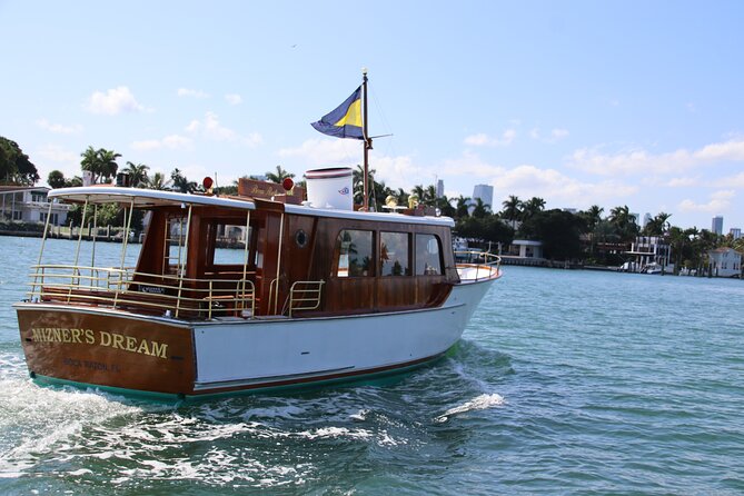 Explore Miami Beach via Vintage Yacht Cruise - Accessibility and Additional Information