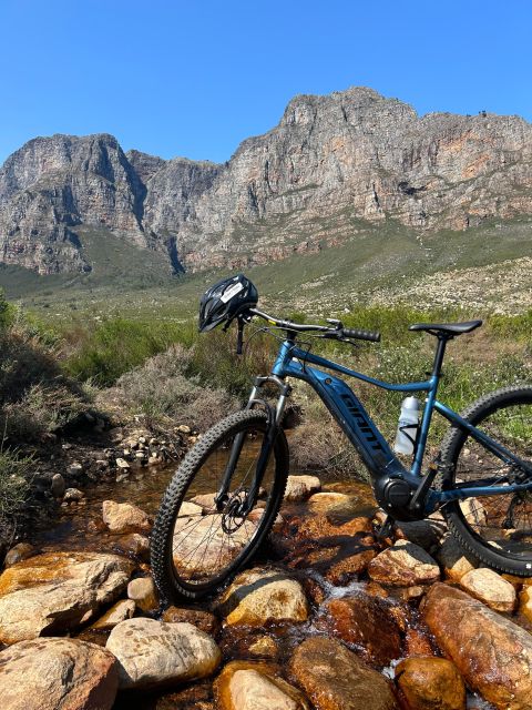 Franschhoek: Private E-bike Ride & Wine Experience - Gourmet Lunch at Mont Rochelle