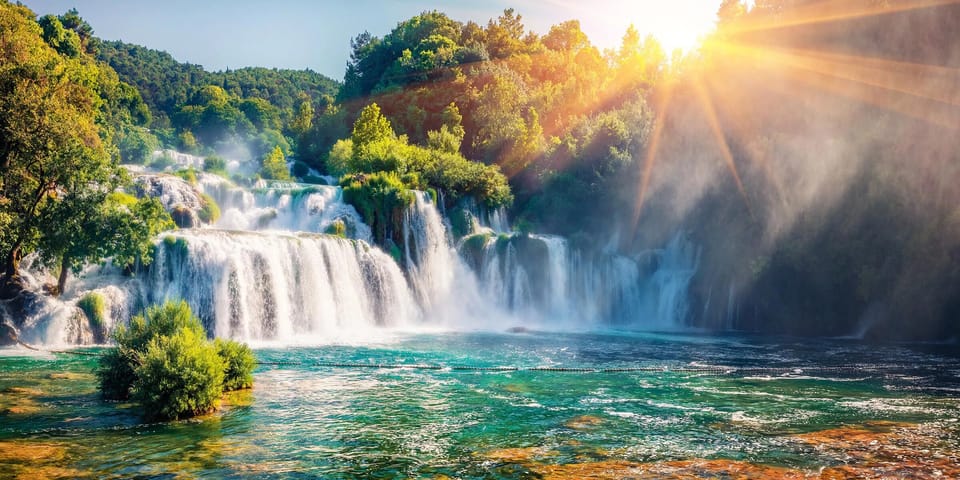 From Split/Trogir: Krka Waterfalls & Primosten Private Tour - Visiting Picturesque Primosten