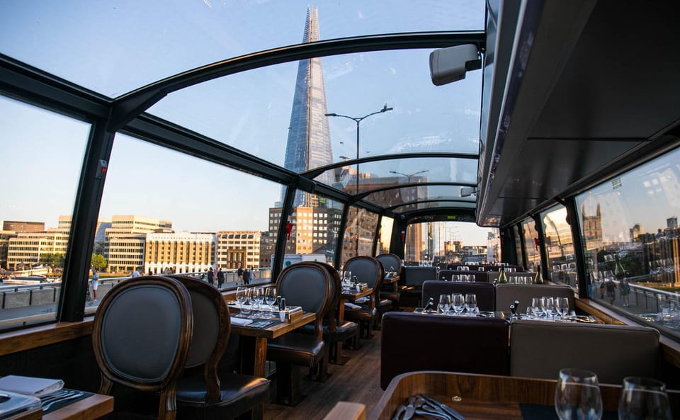 Gastronomic 6-Course Fine-Dining Dinner on Luxury London Bus - Booking and Flexibility