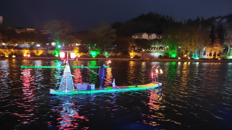 Guilin: Four Lakes Night Cruise With Round-Trip Transfer - Cruise Duration and Route