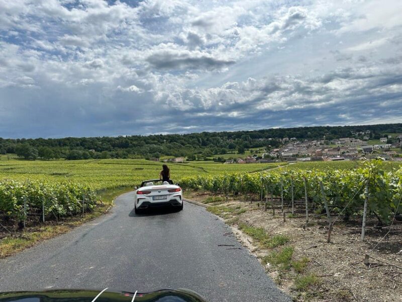 Half-Day Champagne : Convertible Sport Car Tour From Paris - Lunch and Scenic Break