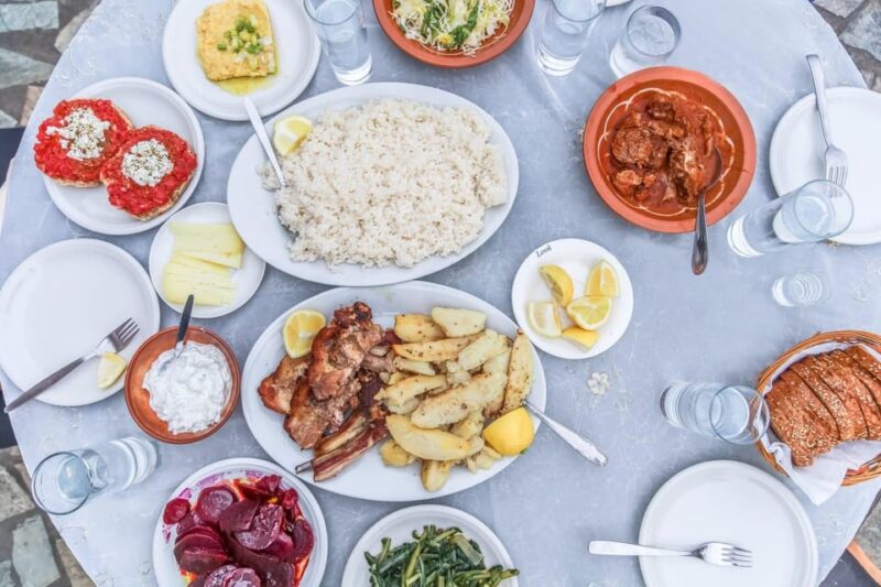 Heraklion City: Greek Food Tasting Walking Tour - Taste Local Delicacies