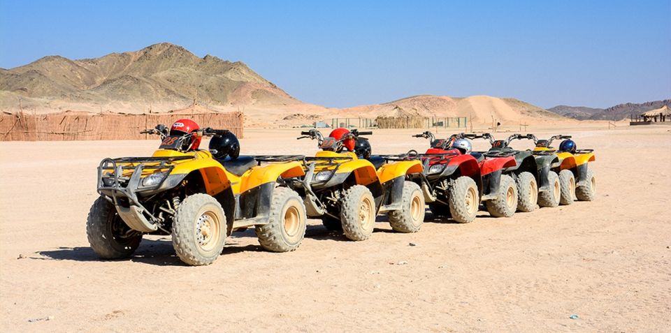 Hurghada: Morning Quad Bike Tour, Camel Ride and Transfer - What to Bring