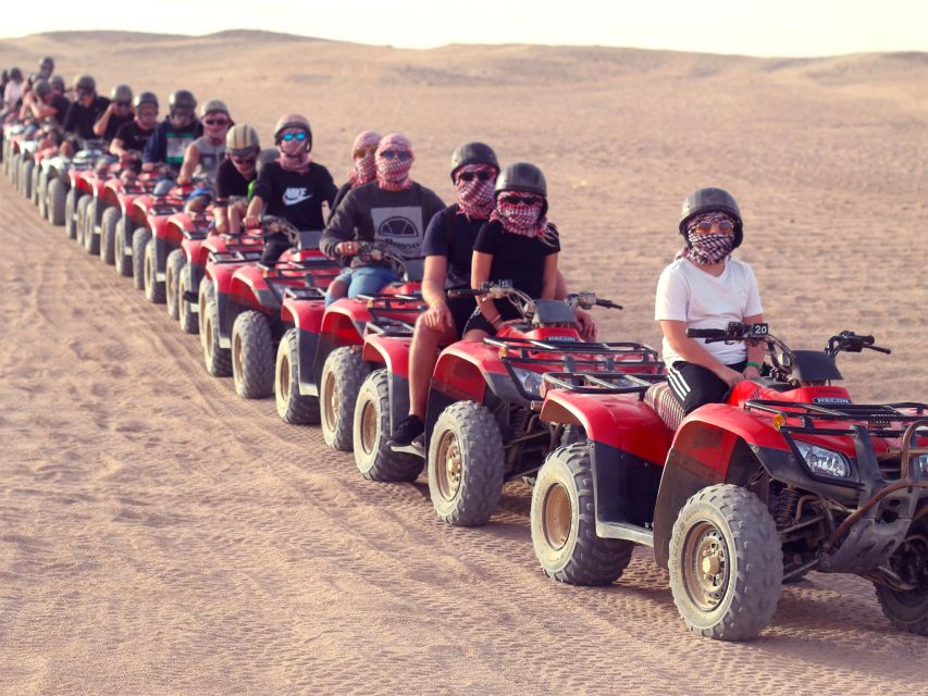 Hurghada: Quad Bike Tour of the Desert and Red Sea - Inclusions and Optional Extras