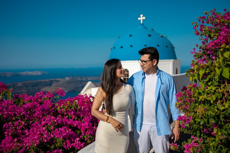 Imerovigli Santorini Photoshoot - Photographer and Services