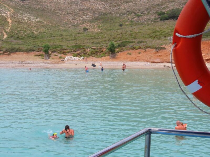 Kos Town: Glass-Bottom Boat Cruise With Swimming Stops - Language Options