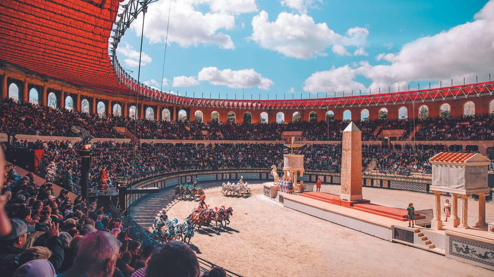 Les Epesses: Puy Du Fou Grand Park Multi-Day Entry Ticket - Location and Size