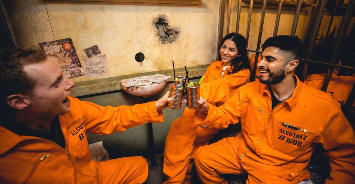 London: Alcotraz Immersive Prison Cocktail Experience Ticket - Accessibility Information