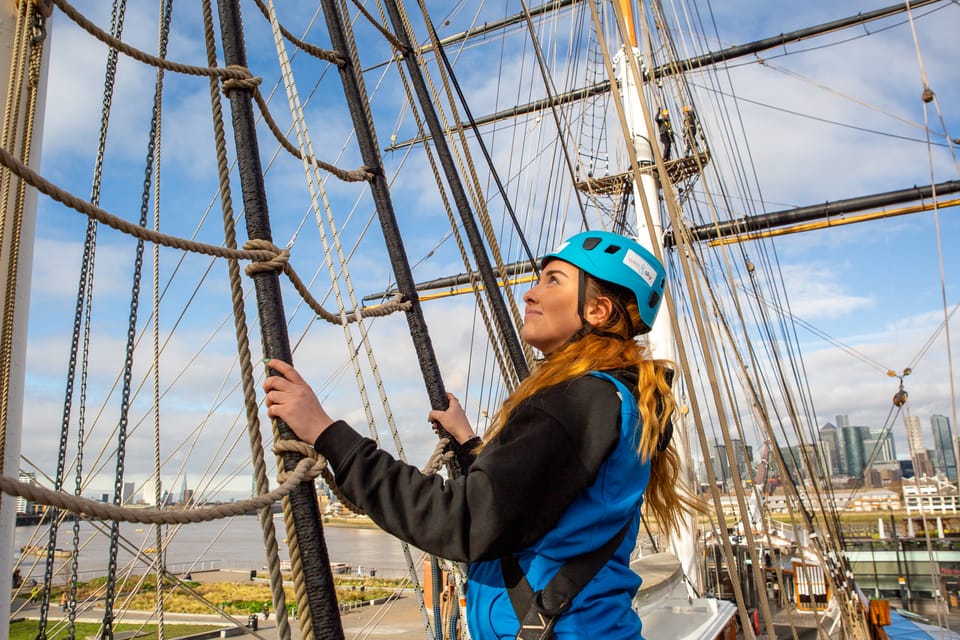 London: Cutty Sark Entry Ticket With Guided Rig Climb - Access Requirements and Restrictions