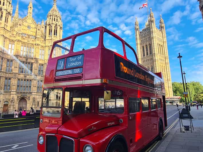 London: Guided Sightseeing Tour on a Vintage Open-Top Bus - Starting Point and Accessibility