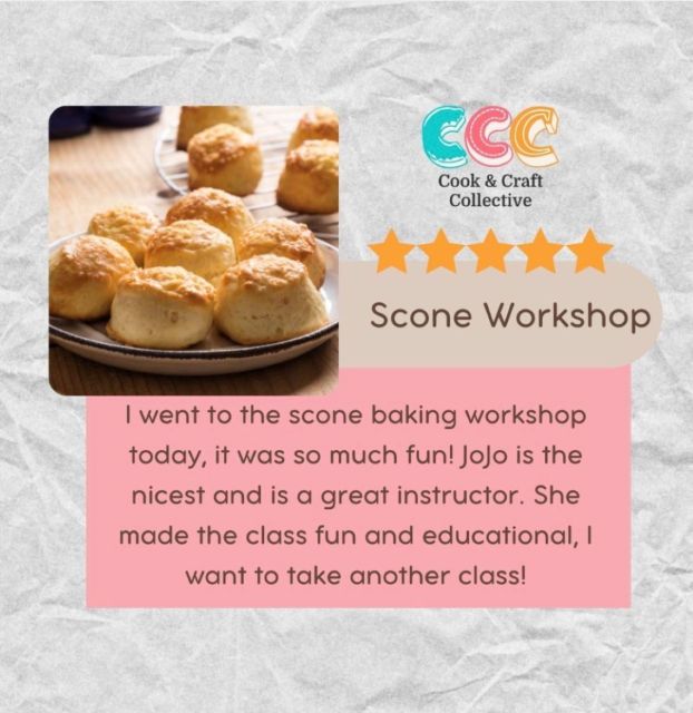 London: Traditional Scone Making Workshop - Customer Reviews