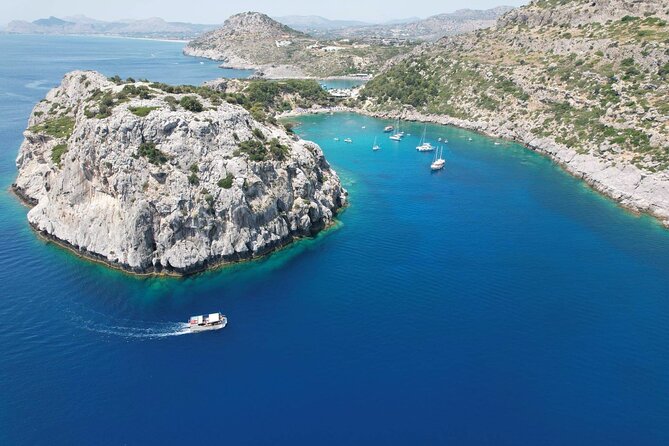 Luxury Private Cruise to Anthony Quinn Bay, Ladiko & Kallithea - Marveling at Kallithea Springs