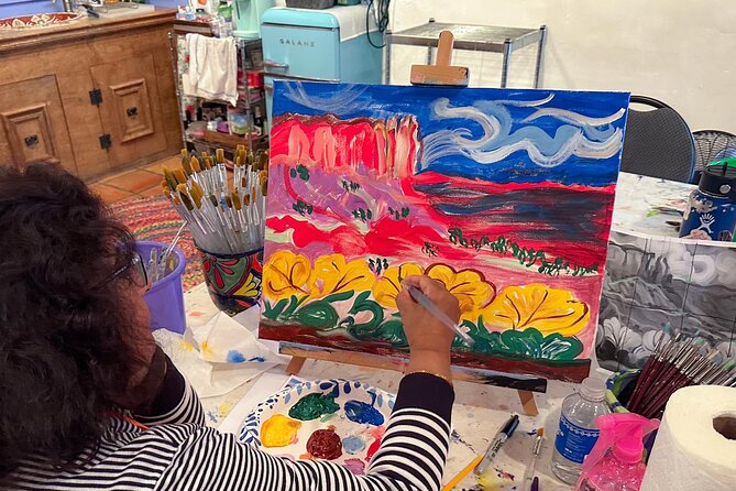 Magic on Canvas Painting Class at Artful Soul Santa Fe - What to Expect