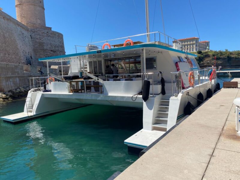 Marseille: Sunset Catamaran Cruise, Dinner & Drinks - What to Expect
