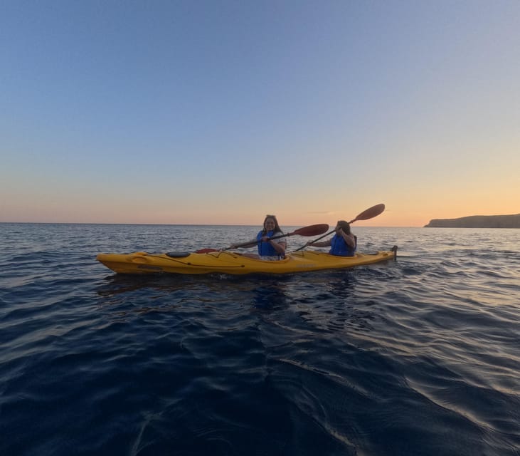 Milos: Romantic Semi Private Sunset Kayaking Tours - Weather Policy