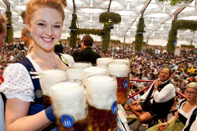 Munich Oktoberfest - Meet & Greet, Table, 2L Beer & Chicken - Package Includes