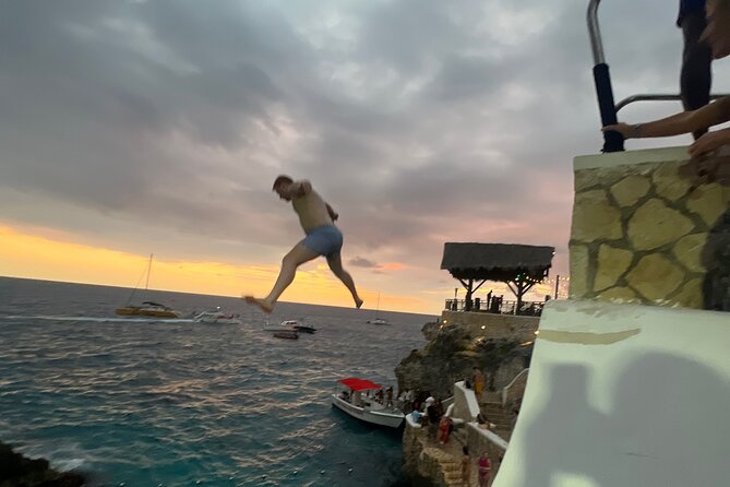 Negril 7 Mile Beach, Party Catamaran Cruise , Snorkeling and Ricks Cafe Combo - Transportation and Duration