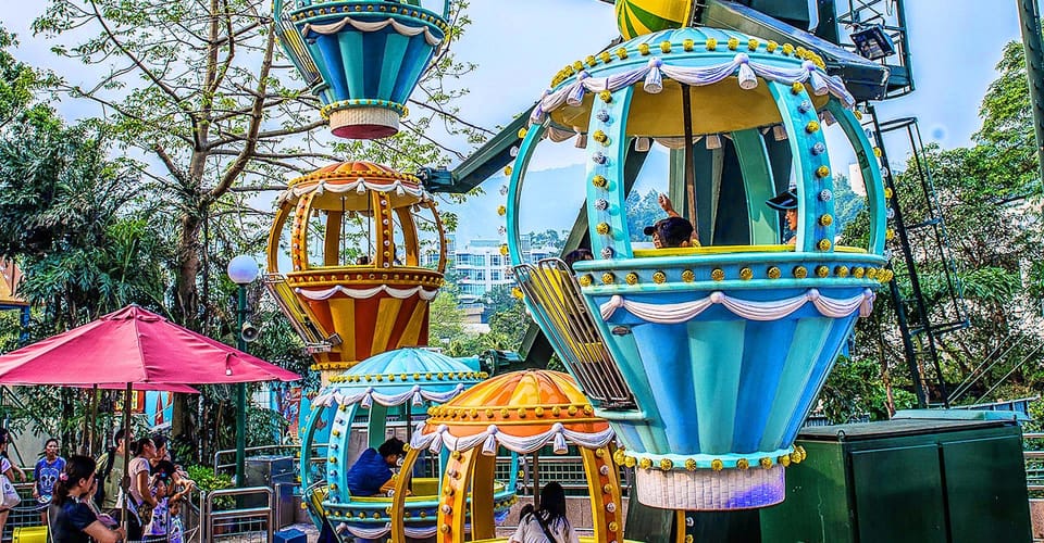 Ocean Park Tour With Standard Entry Ticket With Transfers - Thrilling Rides and Attractions