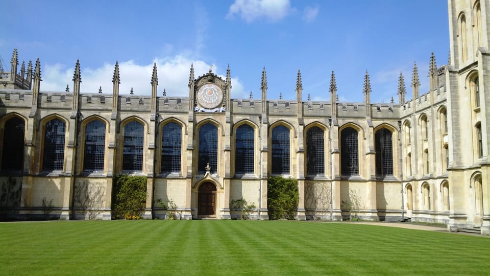 Oxford College Gardens- Includes Spaces Closed to the Public - Experienced Local Guide