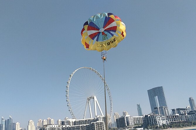 Parasailing Adventure on Jumeirah Beach With Sea Bird Water Sports Dubai - Pricing and Booking Details