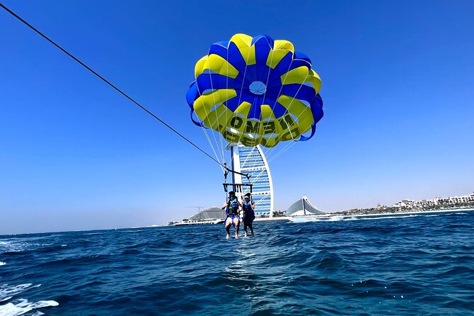 Parasailing in Dubai - Burj Al Arab View - Safety Measures