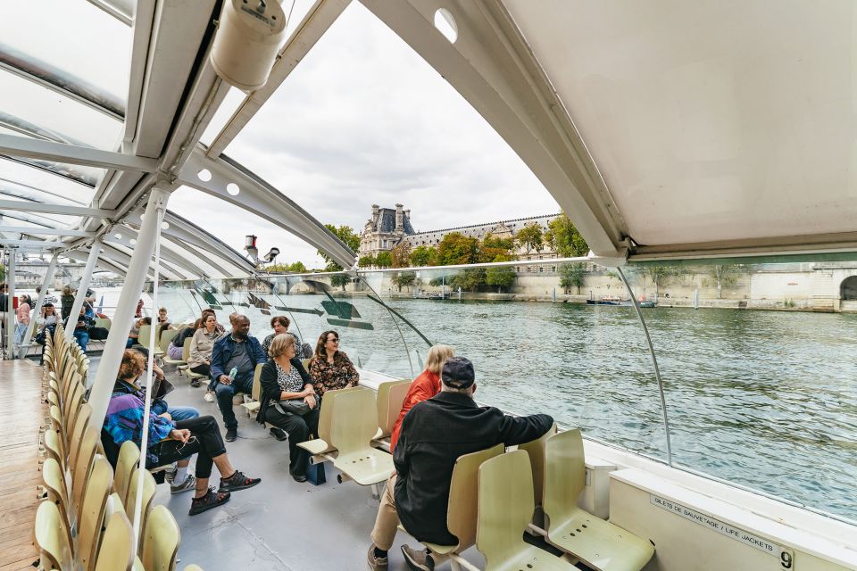 Paris: Batobus Hop-On Hop-Off Sightseeing Cruise - Itinerary and Stops Along the Route