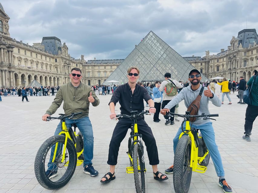 Paris City Highlights E-Bike Guided Tour - Explore Paris on E-Bikes