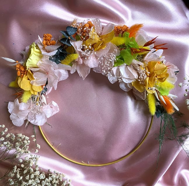 Paris: Create Your Dried Flower Wreath, Workshop In Paris - Dried Flower Wreath Crafting