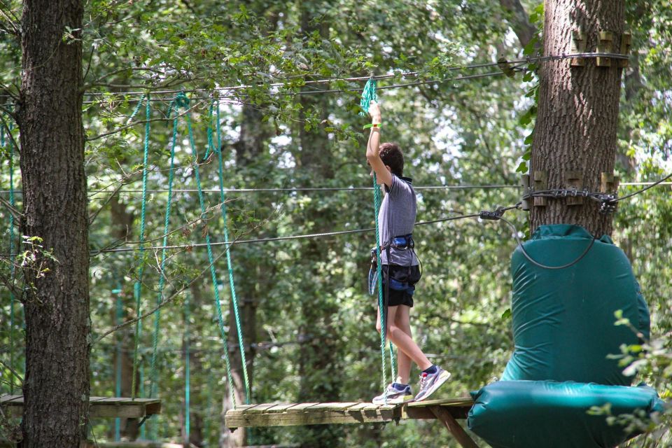 Pau - Tree Climbing - Lacq Adventure - Meeting Point and Parking