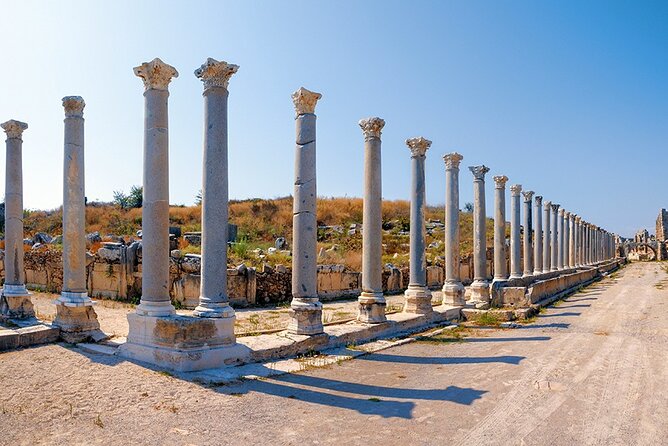 Perge Aspendos Aquaduct Side With Waterfall - Tour Inclusions
