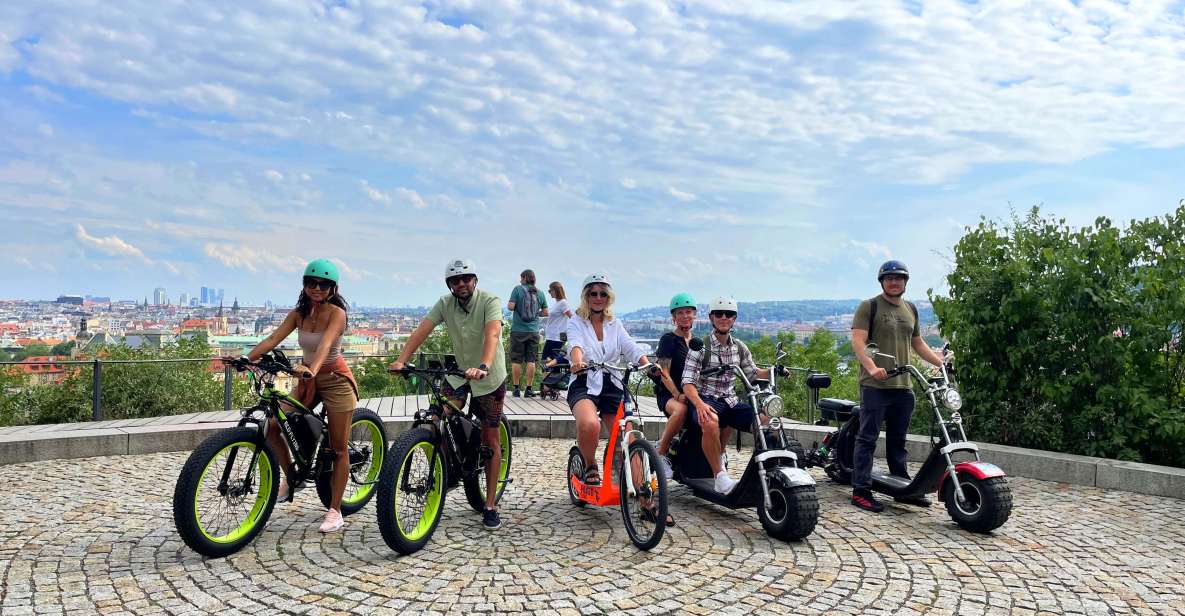 Prague: City Viewpoints Tour by Electric Fat Bike - Discovering Viewpoints