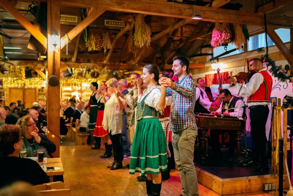 Prague: Folkloric Dinner Show With Unlimited Drinks - Accessibility and Meeting Point