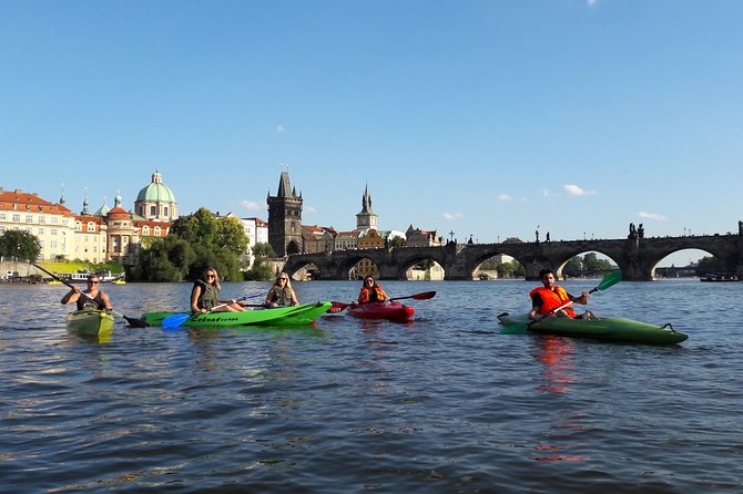 Prague Kayak Tour in City Center - 2 Hours - Included Amenities