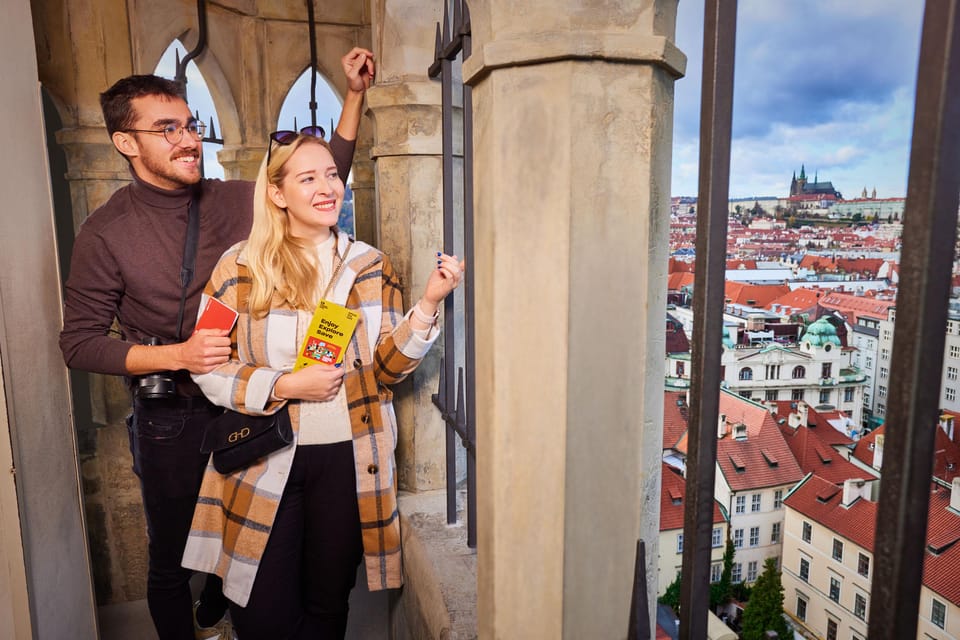 Prague: Old Town Hall Tower + Old Town & Jewish Quarter Tour - Old Town Square