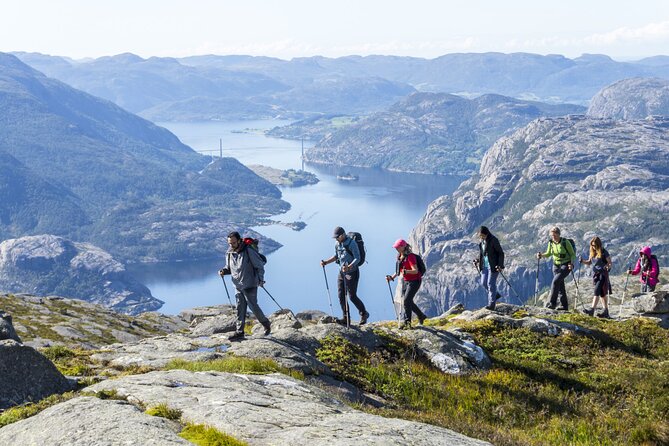 Preikestolen Hidden Trail Hike and Canoe Trip - Scenic Views of the Trail