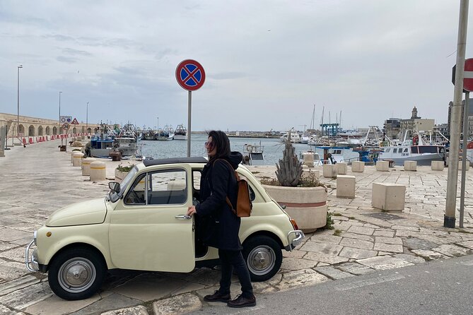 Private and Guided Tour With Vintage Fiat in Ostuni and Cisternino - Booking Assistance Available