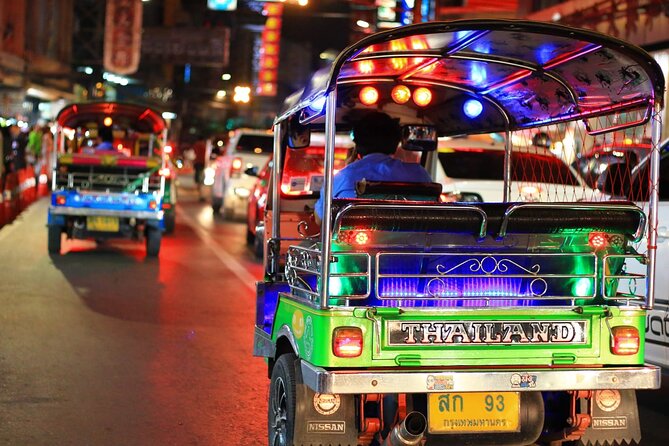 Private Bangkok Night City Tour by Tuk-Tuk With Thai Food - Tips for a Great Experience