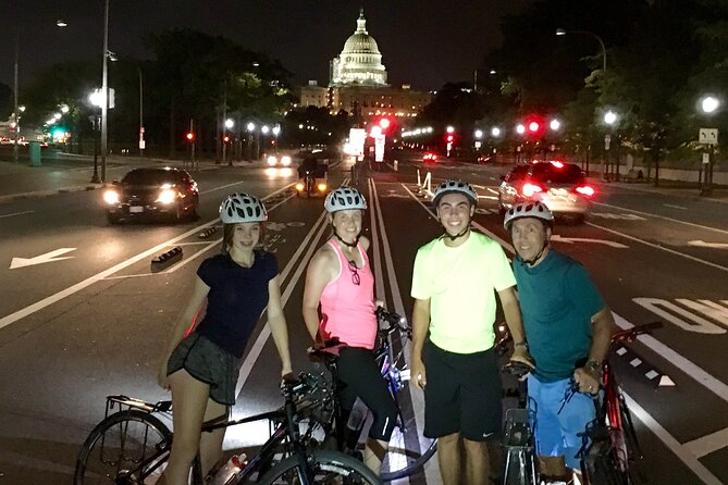 Private DC Monuments at Night Biking Tour - Additional Information