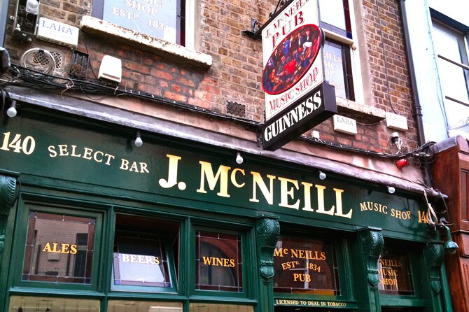 Private Dublin Pub Tour (Walking Tour) - Whiskey Tasting Inspired by Irish Authors