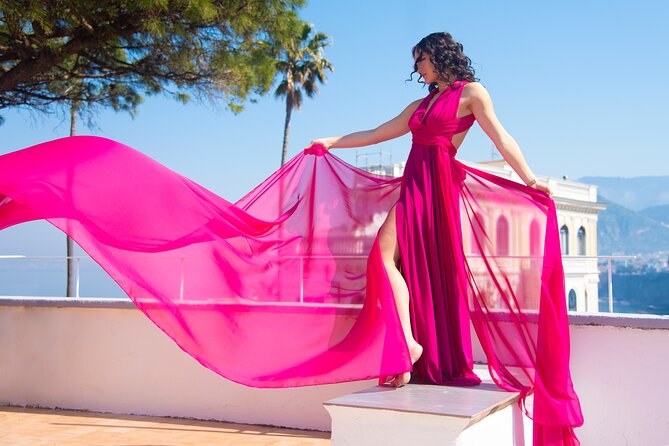 Private Flying Dress Photoshoot in Sorrento - Capturing Memorable Moments