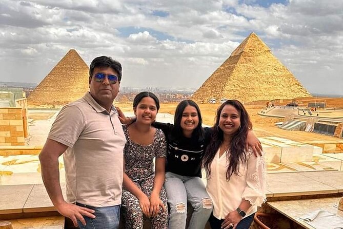 Private Full Day Tour Giza Pyramids Memphis Sakkara With Lunch - Transportation Details