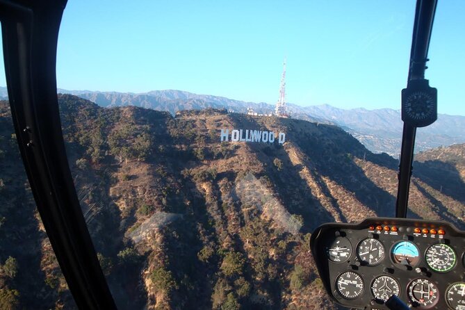Private Helicopter Ride to Hollywood Sign - Helicopter Ride Experience